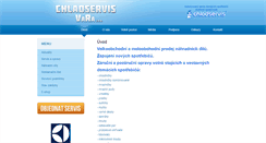 Desktop Screenshot of chladservisvara.cz